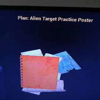 Alien Target Practice Po