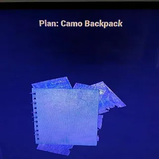 Camo Backpack