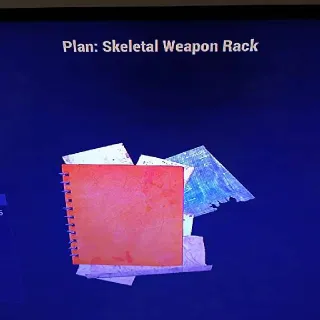 Skeletal Weapon Rack