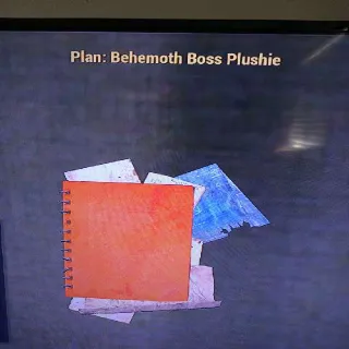 Behemoth Boss Plushie