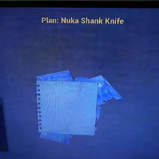 Nuka Shank Knife