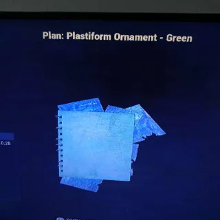 Plastiform Ornament Gree