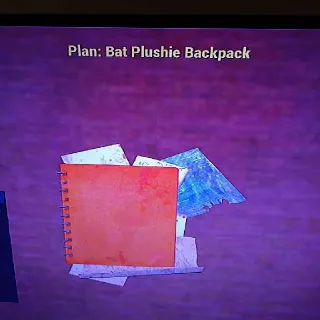 Bat Plushie Backpack