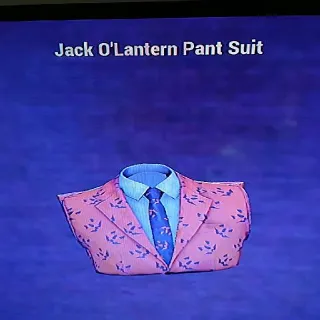 Jack O Lantern Pant Suit
