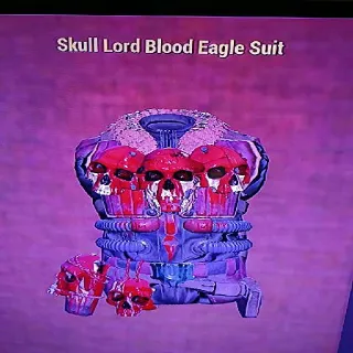 Skull Lord B E Suit W Helmet
