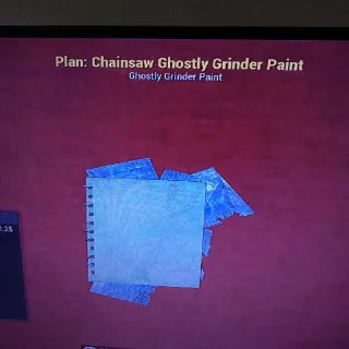 Chainsaw G G Paint