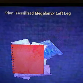 F Megalonyx Left Leg