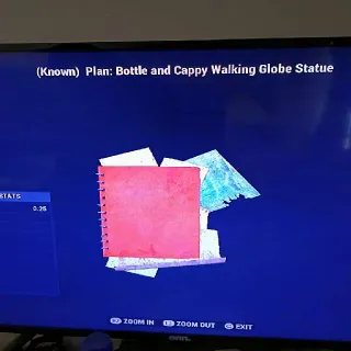 Bc Walking Globe Statue