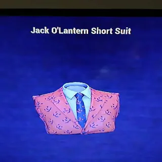 Jack O Lantern Short Suit