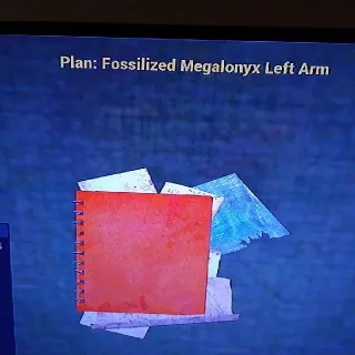 F Megalonyx Left Arm