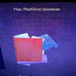 10 Plastiform Snowman