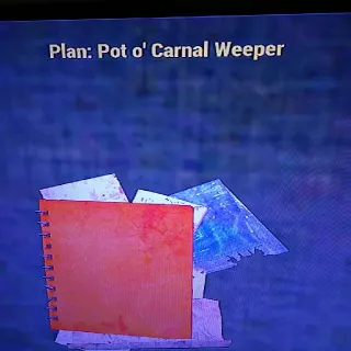 Pot O Carnal Weeper