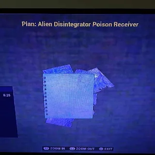 Alien Disintegrator Pois