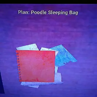 Poodle Sleeping Bag