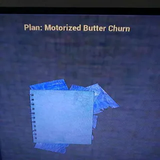 Motorized Butter Churn