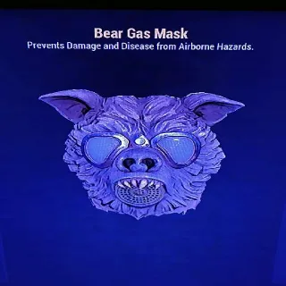 Bear Gas Mask