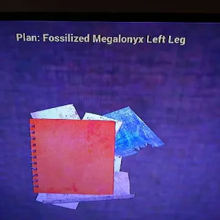 F Megalonyx Left Leg