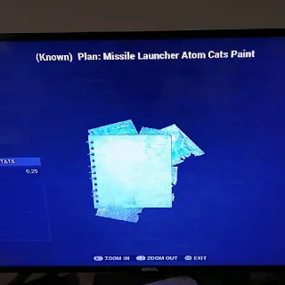 Missile Launcher Atom Cats Paint