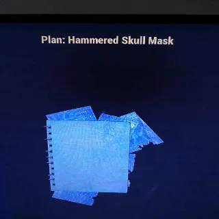 Hammered Skull Mask