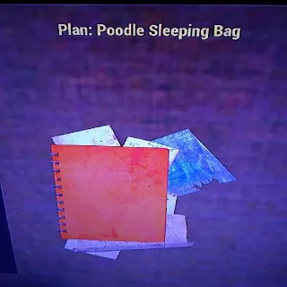 10 Poodle Sleeping Bag P