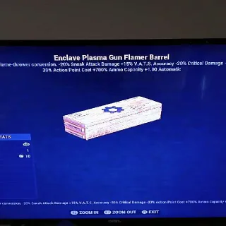 Enclave Flamer Barrel Mo