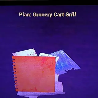 Grocery Cart Grill