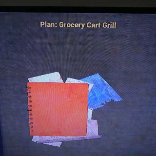 Grocery Cart Grill