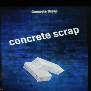 1k Concrete Scrap