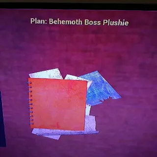 5 Behemoth Boss Plushie