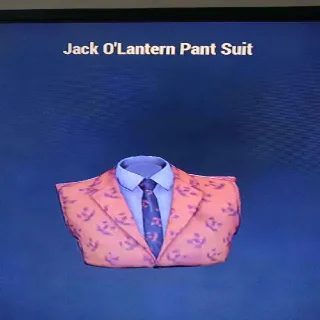 Jack O'lantern Pant Suit