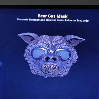 Bear Gas Mask