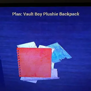 Vault Boy Plushie Backpa