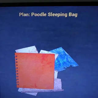 Poodle Sleeping Bag