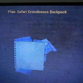 Safari Crock Backpack