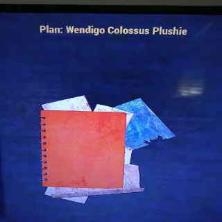 Wendigo Colossus Plushie