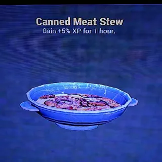 100 Canned Meat Stew