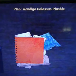 Wendigo Colossus Plushie