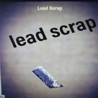 25k Lead Scrap