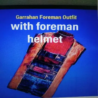 Garrahan Foreman Outfit