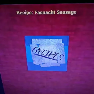 Fasnacht Sausage