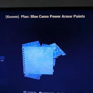 Blue Camo P A Paint