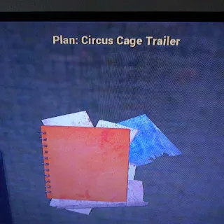 Circus Cage Trailer