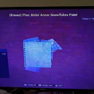 Metal Armor Snowflake Paint