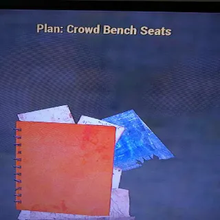Crowd Bench Seats