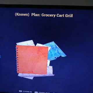 Grocery Cart Grill