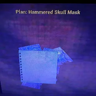 Hammered Skull Mask