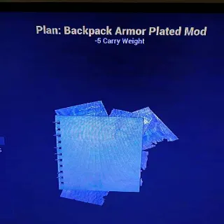 Armor Plated Backpack Mo