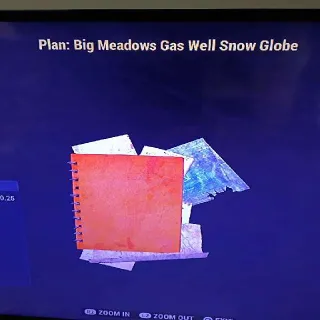 Big Meadows Snow Globe