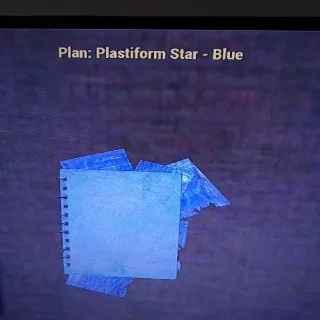 Plastiform Star Blue