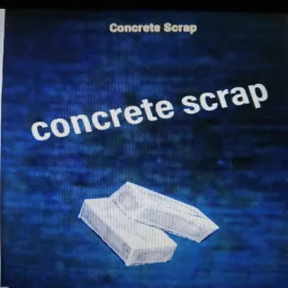 1k Concrete Scrap